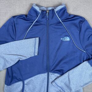 The North Face Full ZipWomen's Size L Blue Colorblock Zip Cinder 100